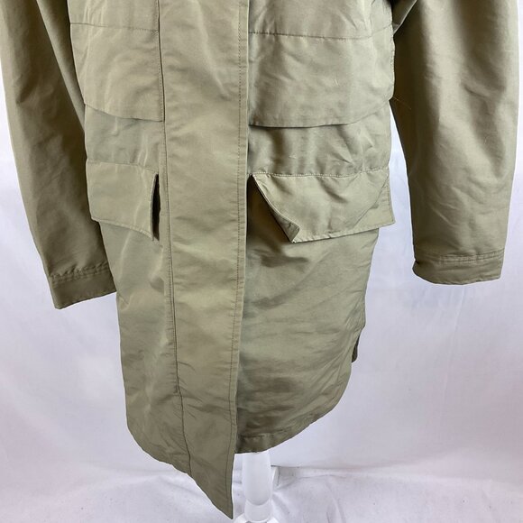 Everlane Renew Jacket XXS Light Olive Green Snap Zipper Deep Pockets Long Sleeve - Picture 4 of 10